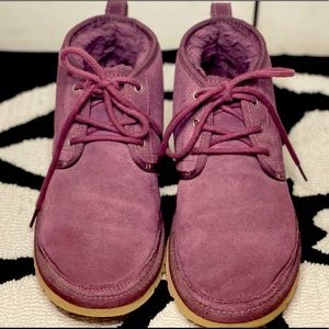 Purple Uggs size 8